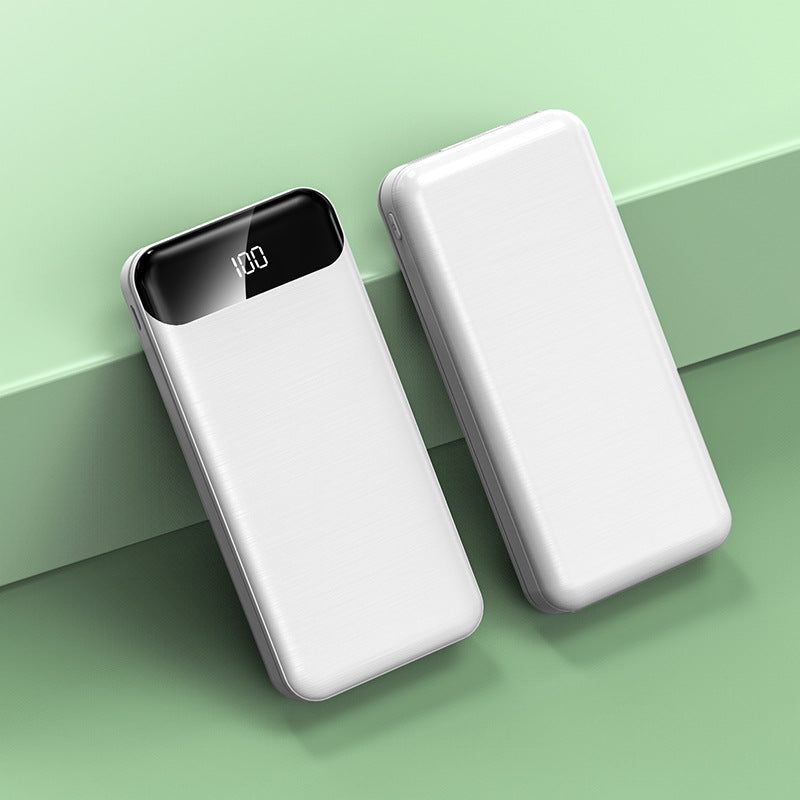 Ultra-Slim Power Bank with LCD Display and Fast Charging Function Bowlift