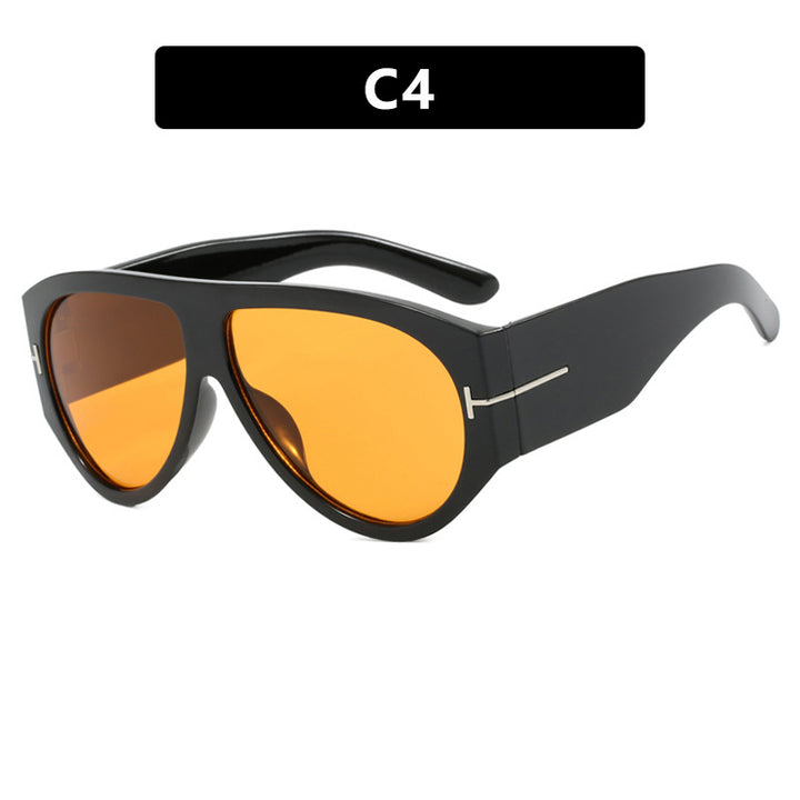 Women's fashionable oversized sunglasses in retro style Bowlift