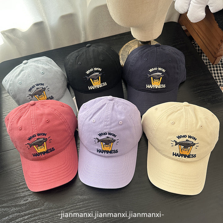 Women's Casual Graphic Baseball Cap Bowlift