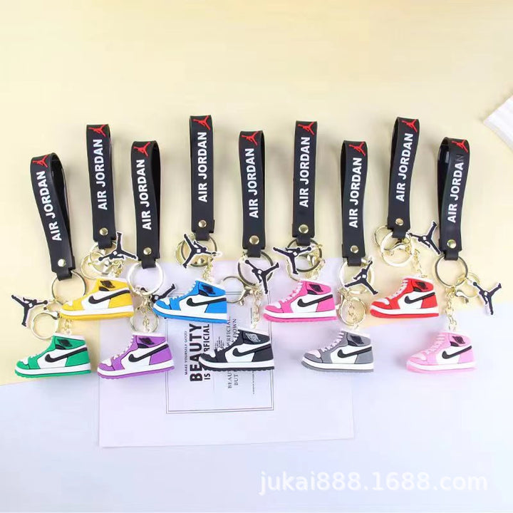 Basketball-Inspired Shoe Keychain Bowlift