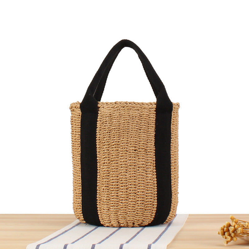 Braided tote bag with sturdy fabric handles Bowlift