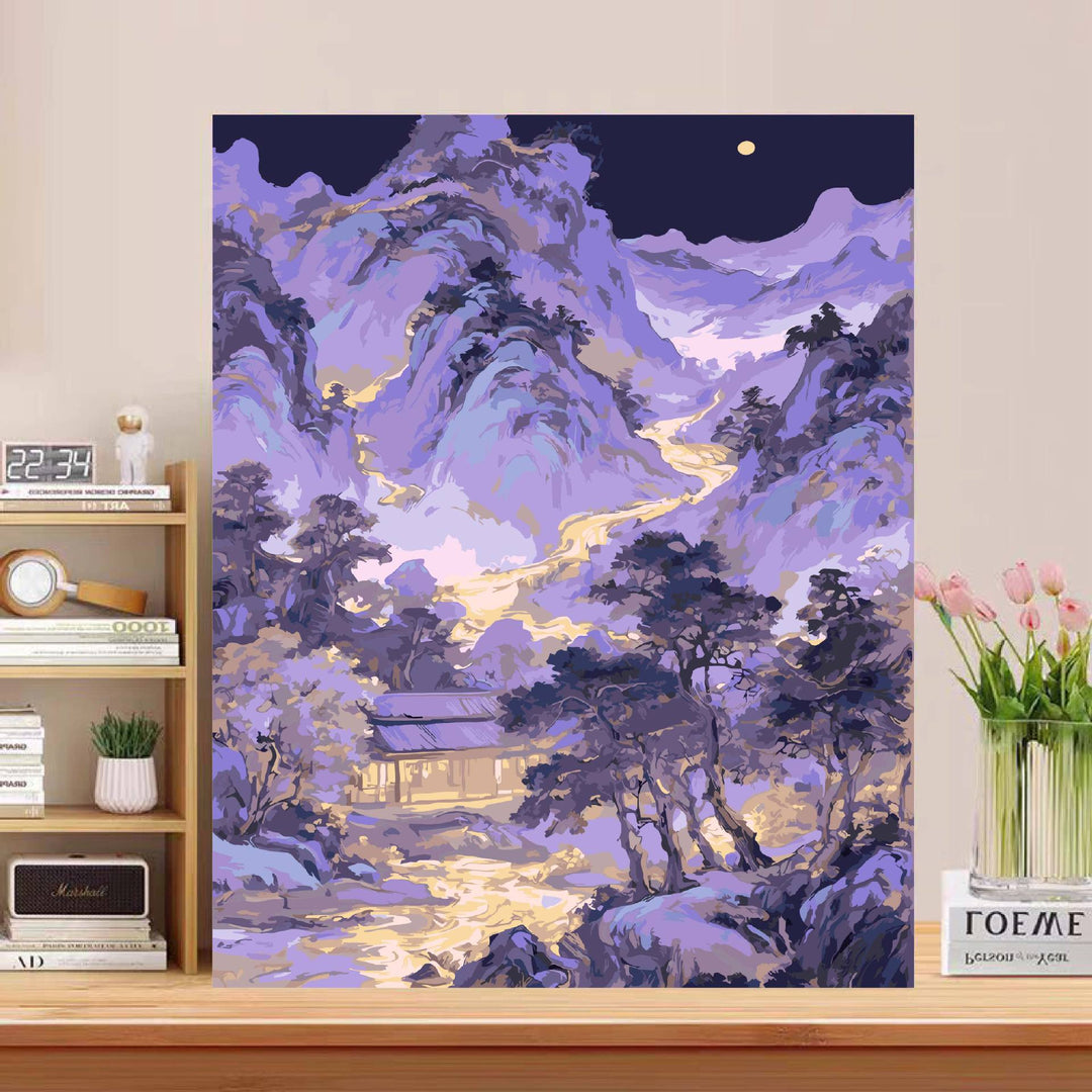 Majestic Landscape Canvas Art Print Bowlift
