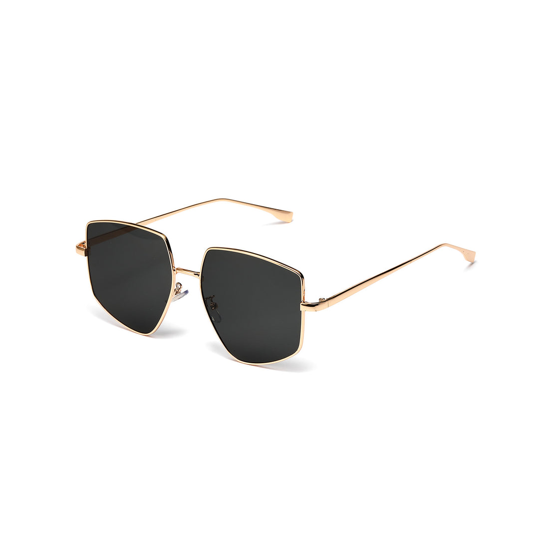 Women's square sunglasses with elegant metal frame Bowlift