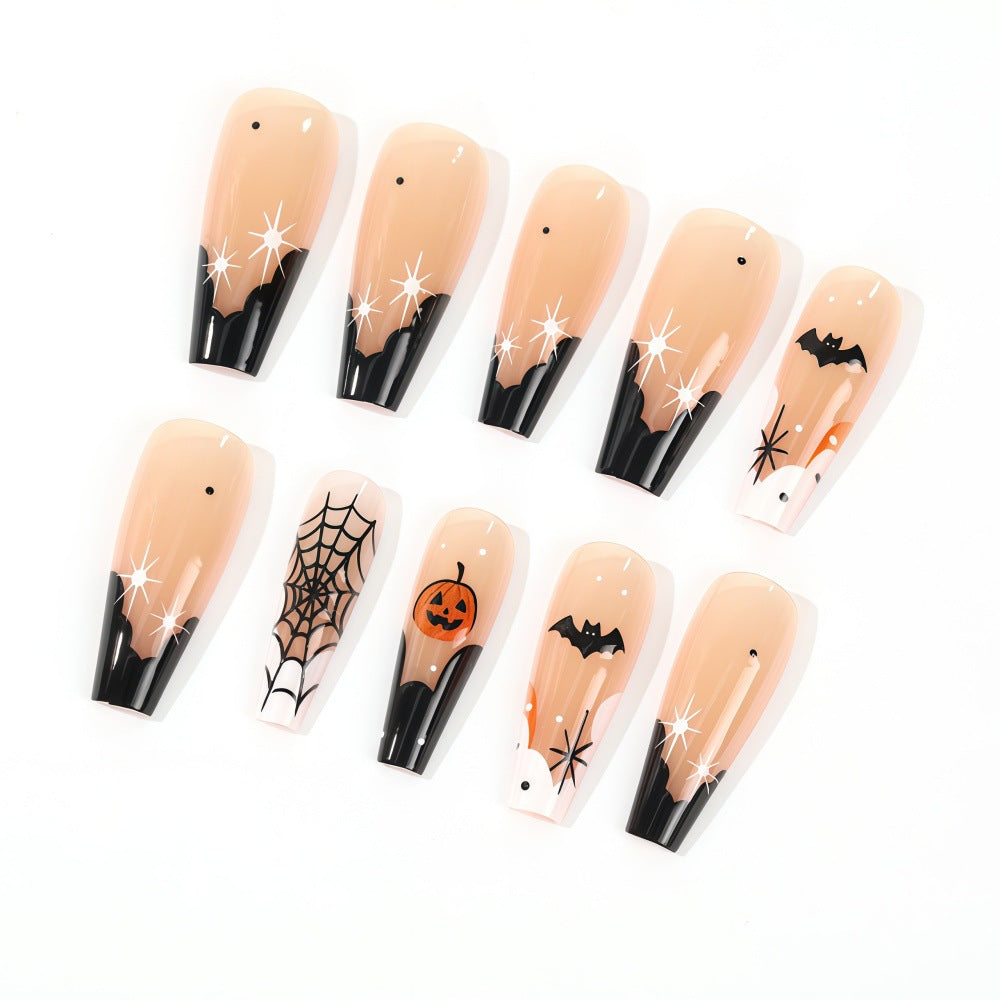 Creative Halloween Nail Design Bowlift