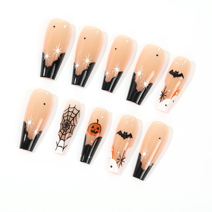 Creative Halloween Nail Design Bowlift