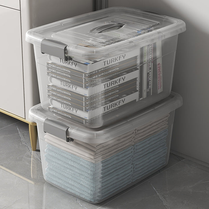 Women Multifunctional Storage Box with Wheels and Easy Access Bowlift