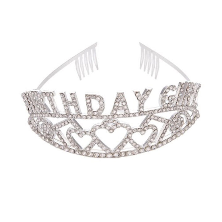 Ladies Glittering Birthday Crown Bowlift