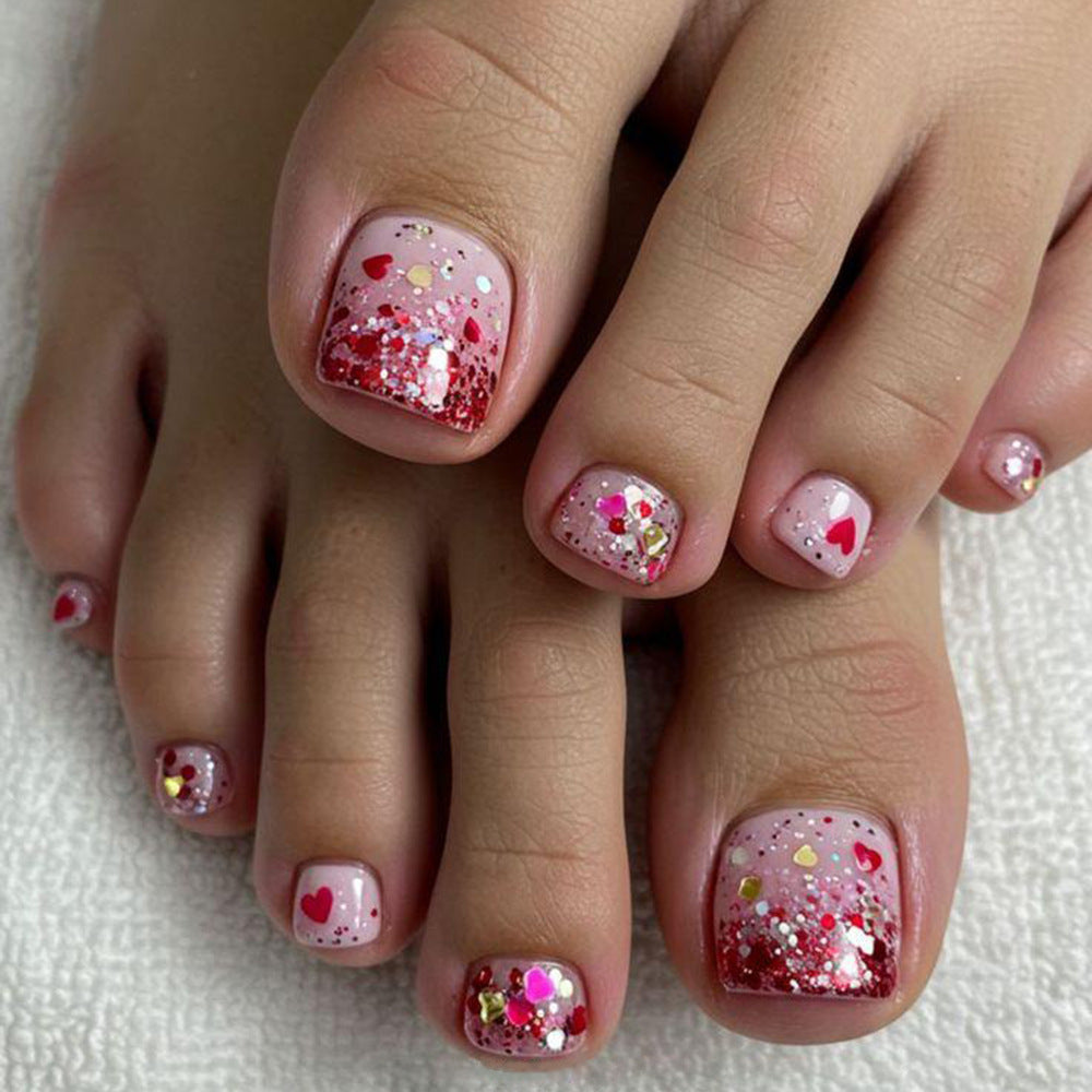 Elegant toenail art Bowlift