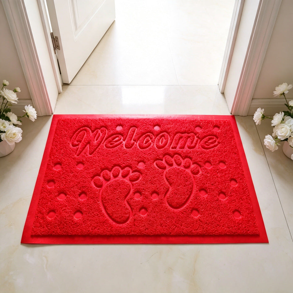 Welcome Entryway Door Mat Bowlift