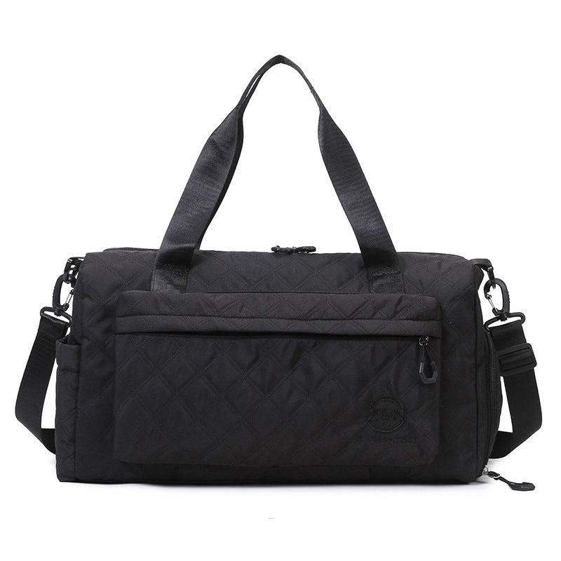 Sporty Weekend Bag With High-Quality Lining Bowlift