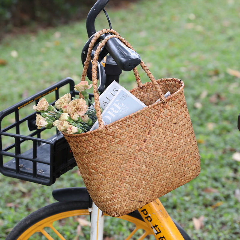 Unisex Braided Basket with Sturdy Handles Bowlift