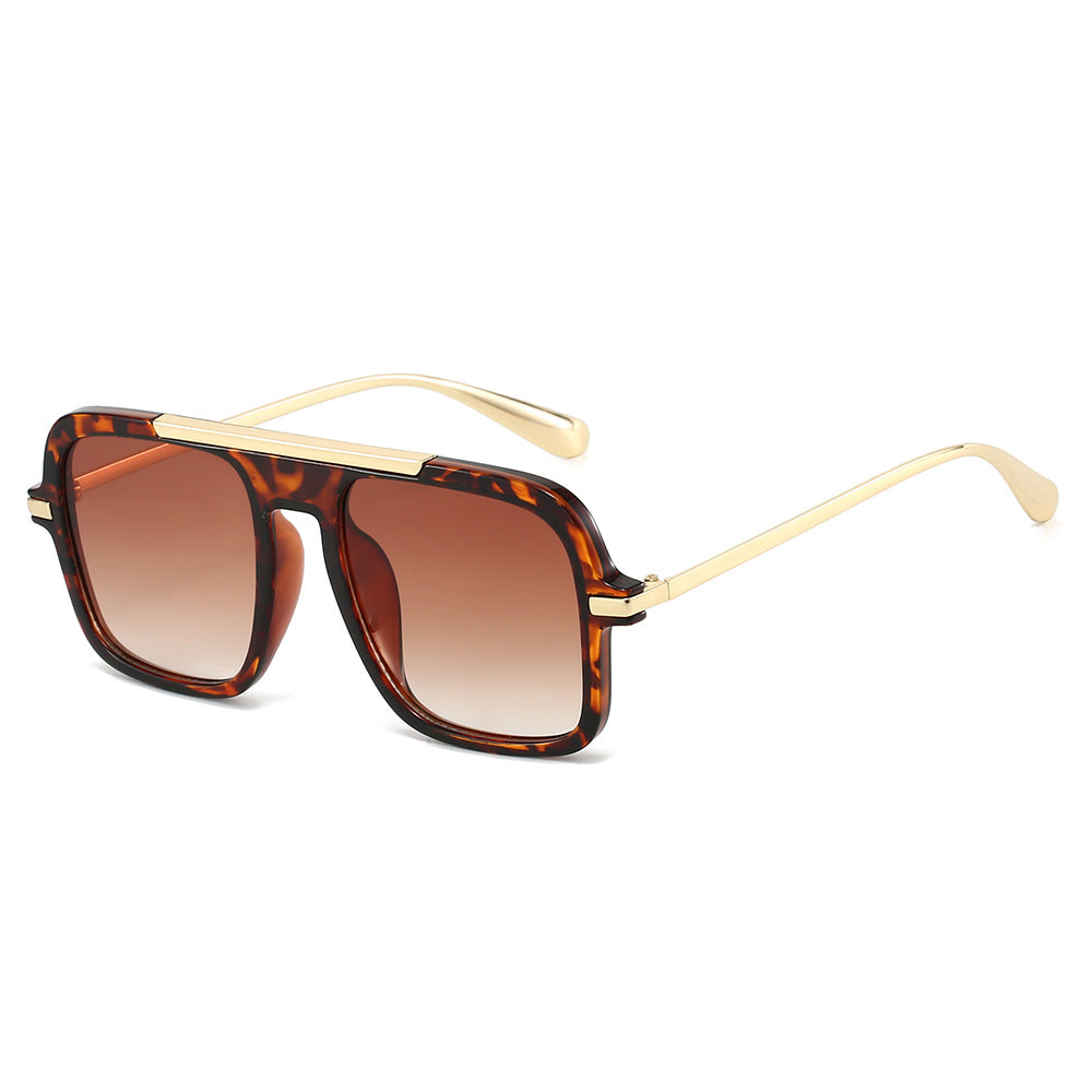 Women's fashionable sunglasses with trendy square frame Bowlift