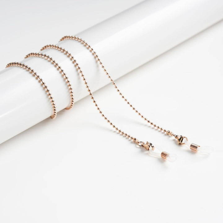Lightweight Beaded Eyewear Chain Bowlift