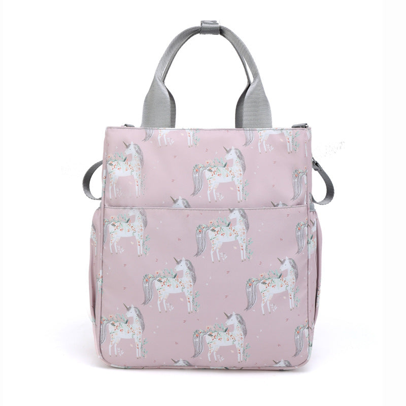 Stylish Flamingo Print Tote Bowlift