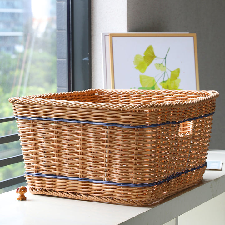 Unisex Practical Storage Basket with Ergonomic Handles Bowlift