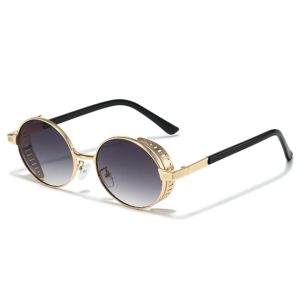 Ultra-Modern Circular Frame Sunglasses Bowlift