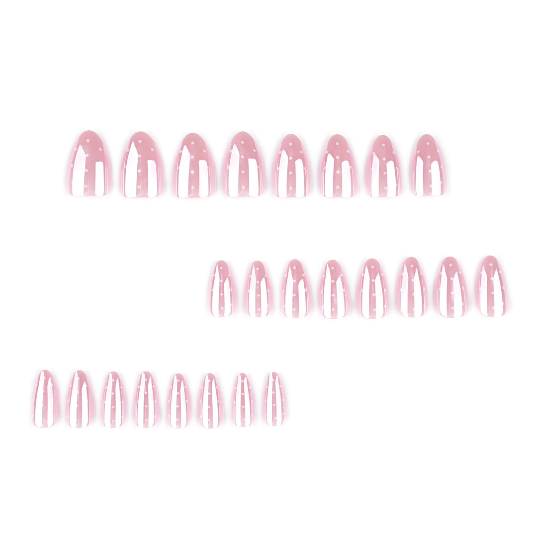 Elegant Nail Extensions with Gloss Finish Bowlift