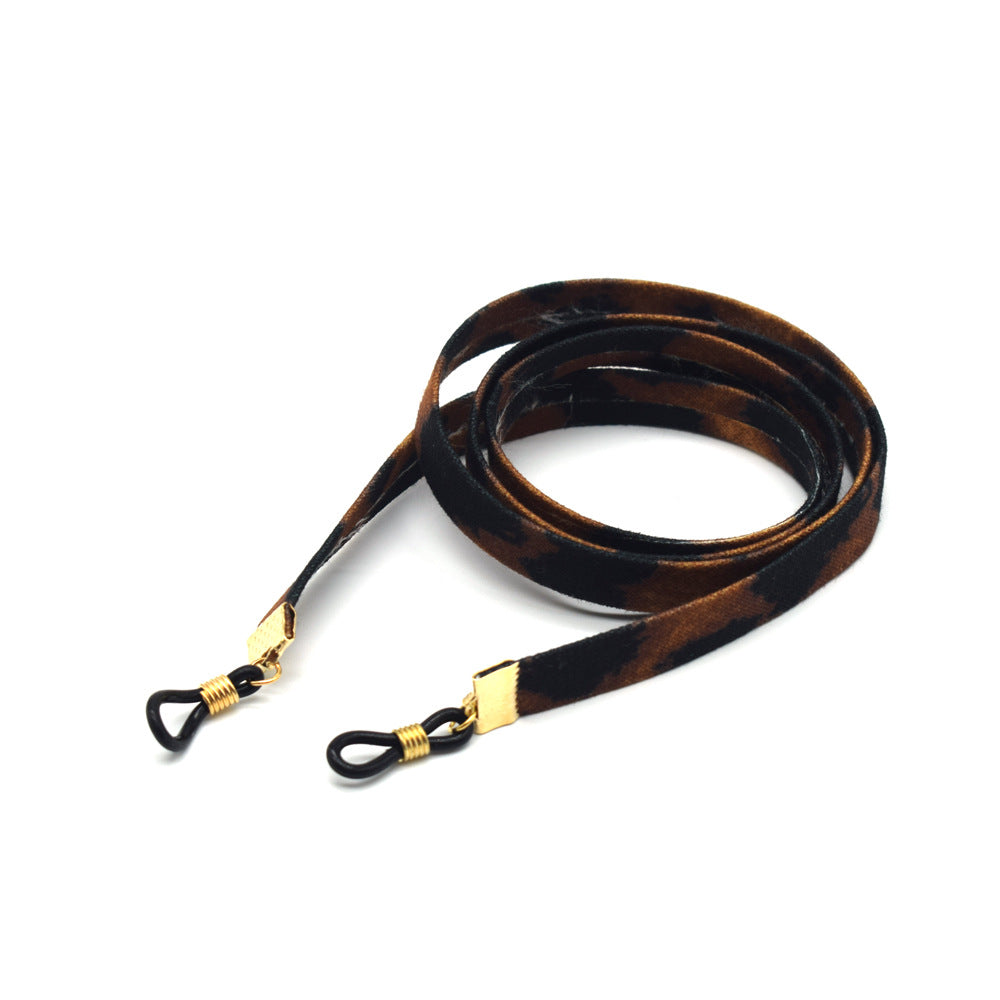 Stylish Velvet Eyewear Chain Bowlift