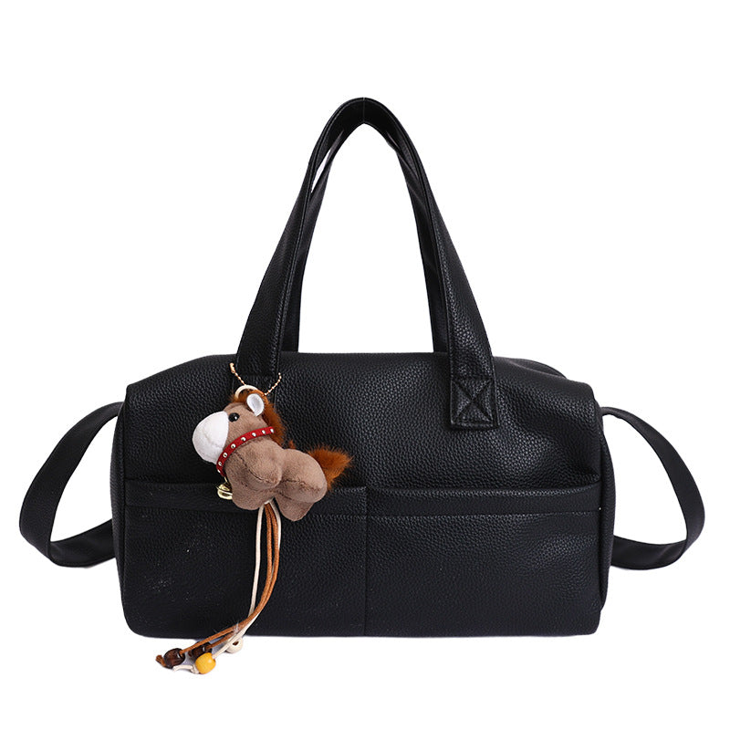WoVersatile Leather Mini Handheld Bag Bowlift