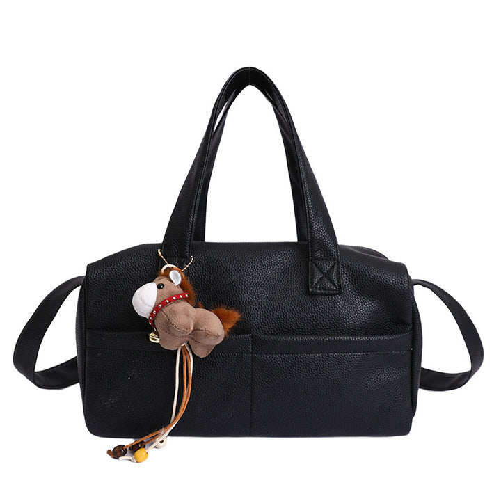 WoVersatile Leather Mini Handheld Bag Bowlift
