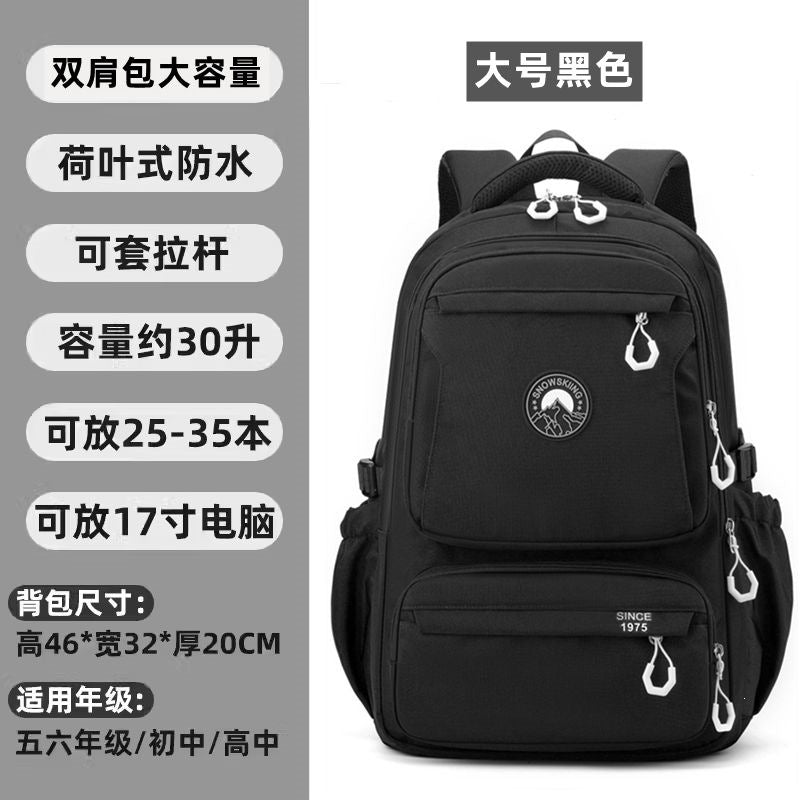 Multifunctional Backpack with Ergonomic Design and Large Capacity Bowlift