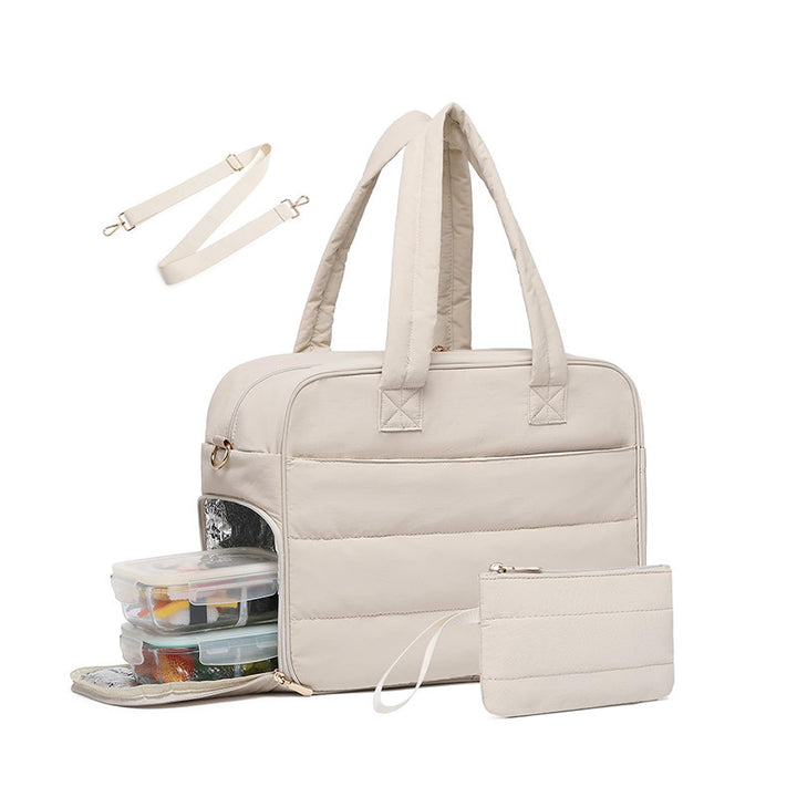 Insulated Lunchbox Bag with Separate Storage Compartment Bowlift
