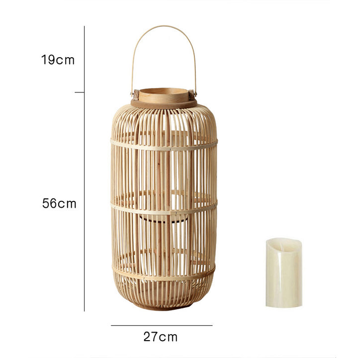 Long-lasting Rattan Lantern Bowlift