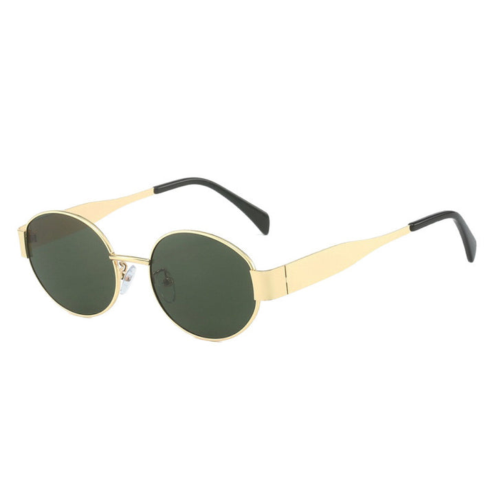 Ladies fashionable sunglasses with elegant metal frame Bowlift