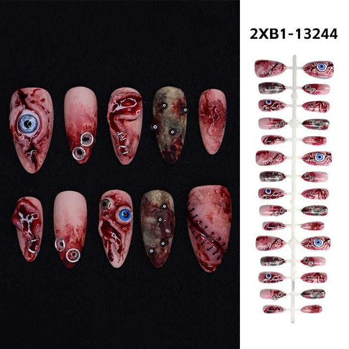 Creative Halloween Art Nail Set Bowlift