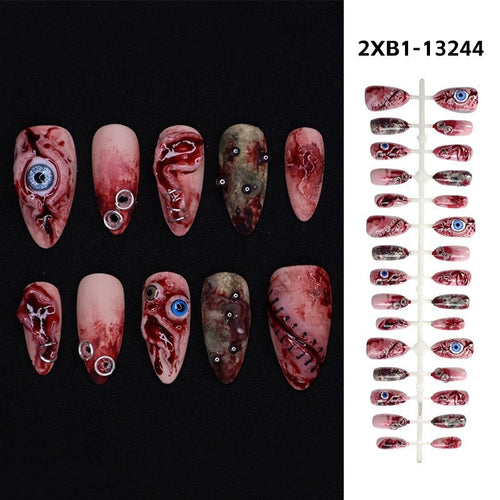 Creative Halloween Art Nail Set Bowlift