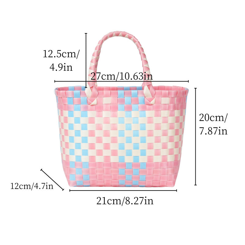 Structured shopping bag in modern design Bowlift
