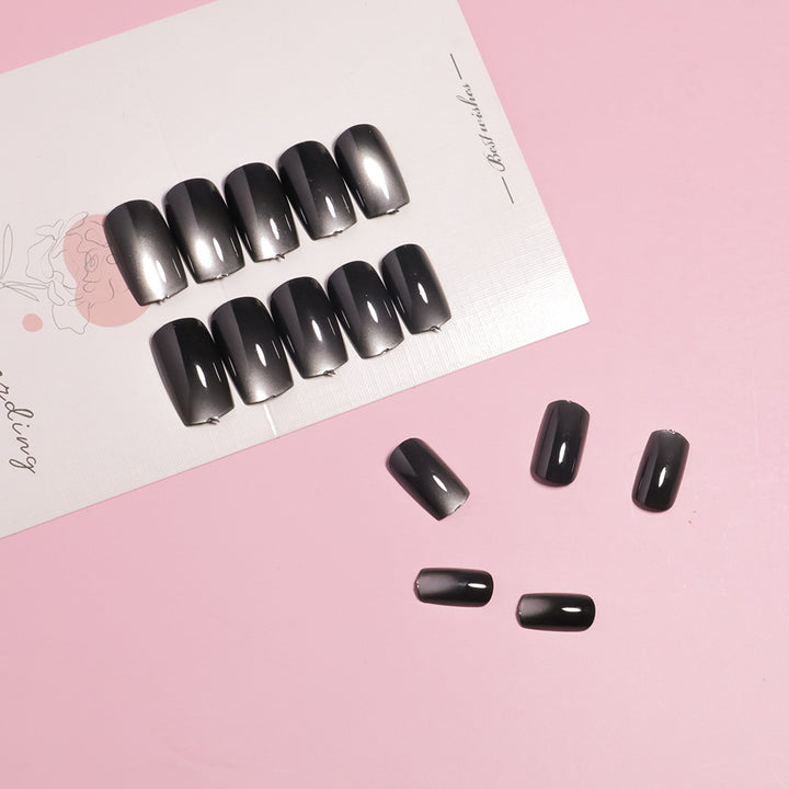 Glossy Press-On Nail Kit Bowlift