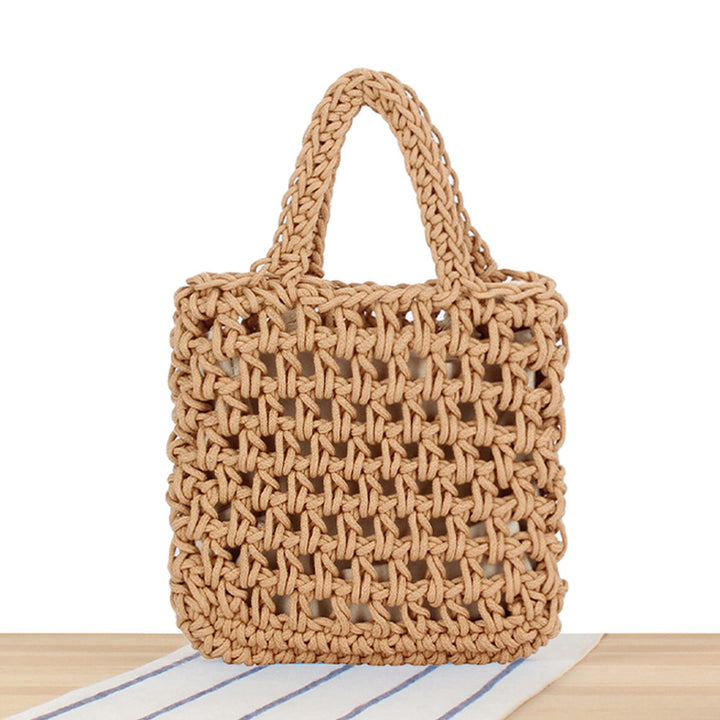 Handbag Made of High-Quality Macrame Bowlift