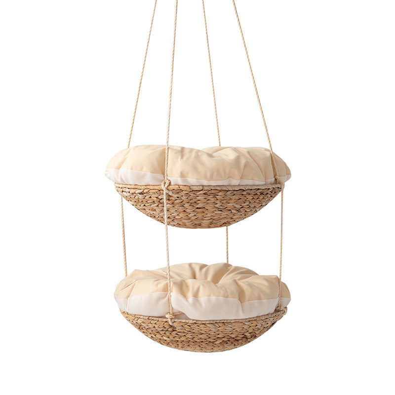 Hanging basket with cushion Bowlift