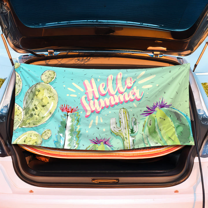 Beach blanket with cheerful summer motif Bowlift