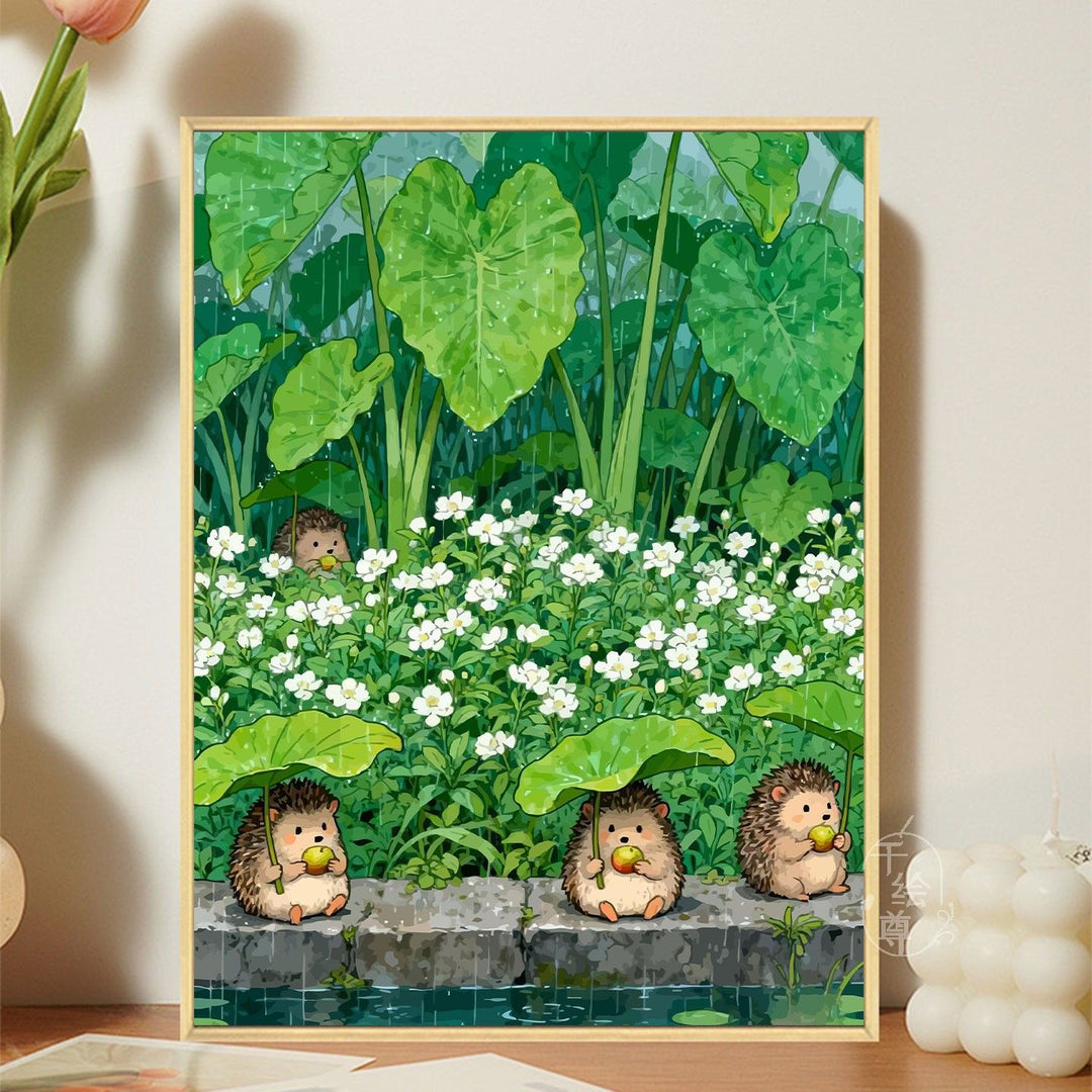 Illustrative Canvas Print Bowlift