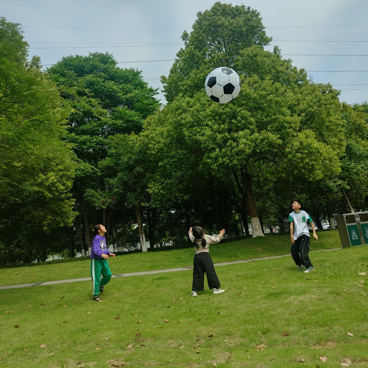 Unisex Inflatable Football Game Ball with Large Diameter Bowlift