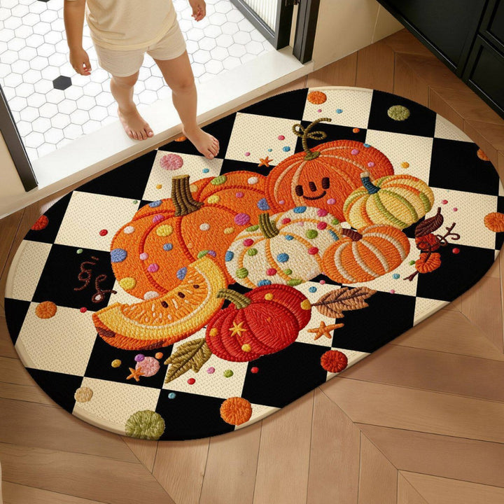Decorative Fruit-Themed Area Rug Bowlift