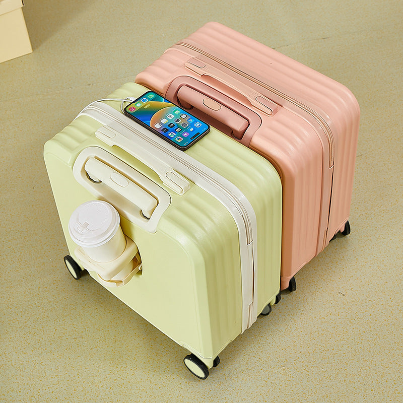 Compact Rigid Carry-On Suitcase Bowlift