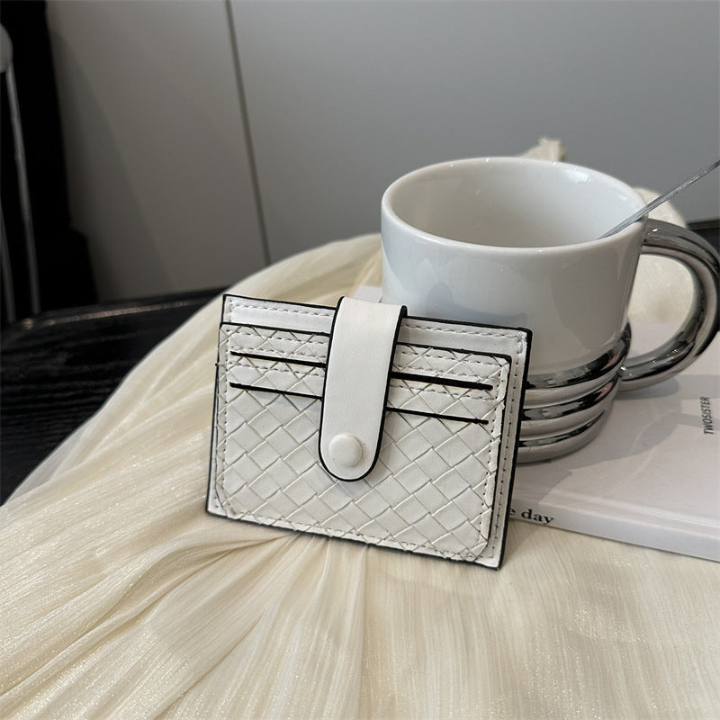 Minimalist Leather Card Holder Bowlift
