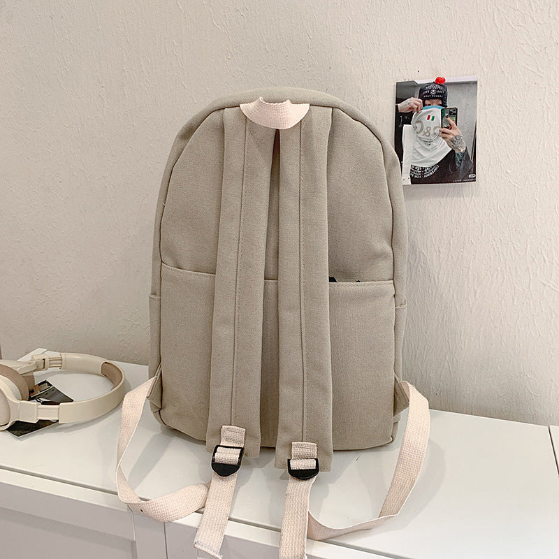 Vintage Canvas Backpack Bowlift