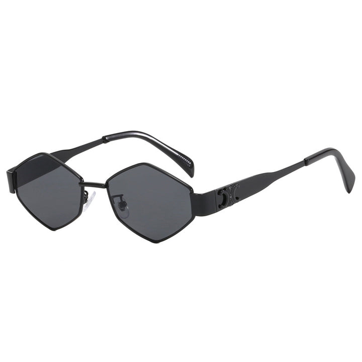Fashionable sunglasses in hexagonal design Bowlift