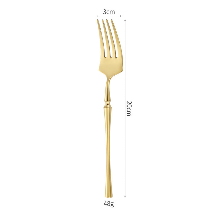 Luxurious and Elegant Dessert Knife with Precision Blade Bowlift