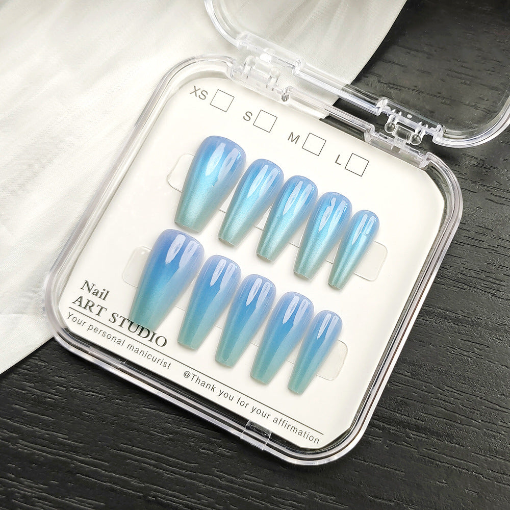 Artificial Glitter Nail Tips Bowlift