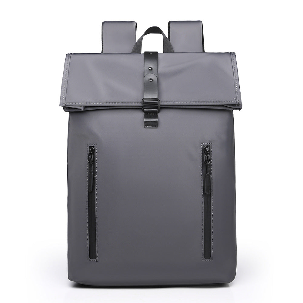 Modern Waterproof Roll-Top Backpack Bowlift