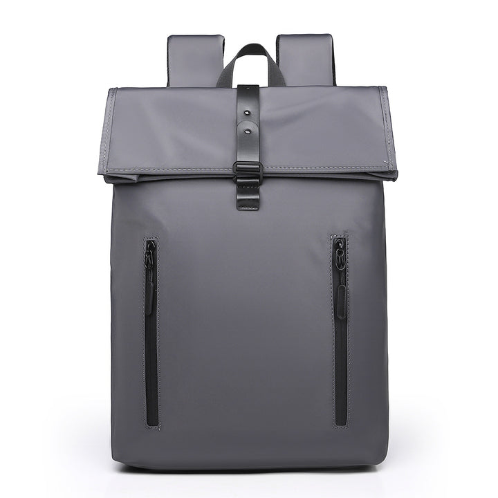 Modern Waterproof Roll-Top Backpack Bowlift