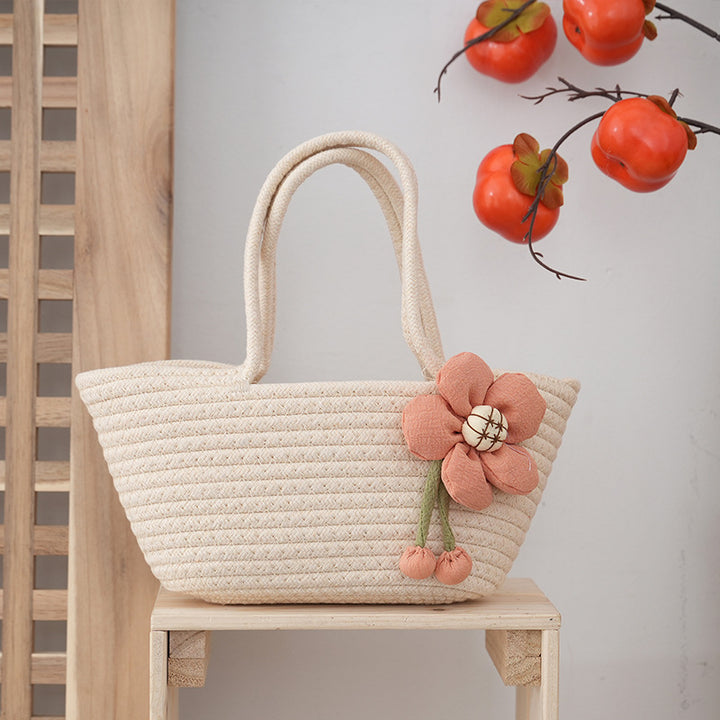 Flower-shaped tote bag Bowlift