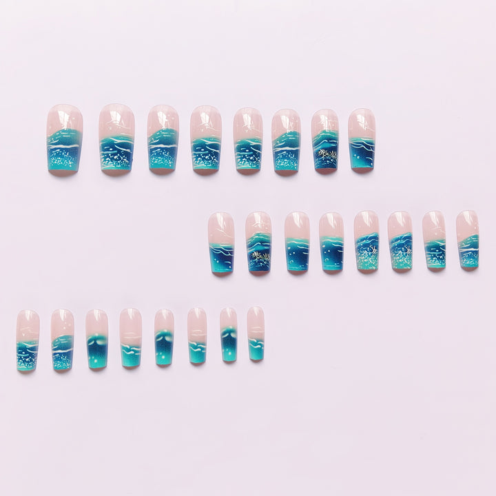 Artistic Acrylic Nail Art Bowlift