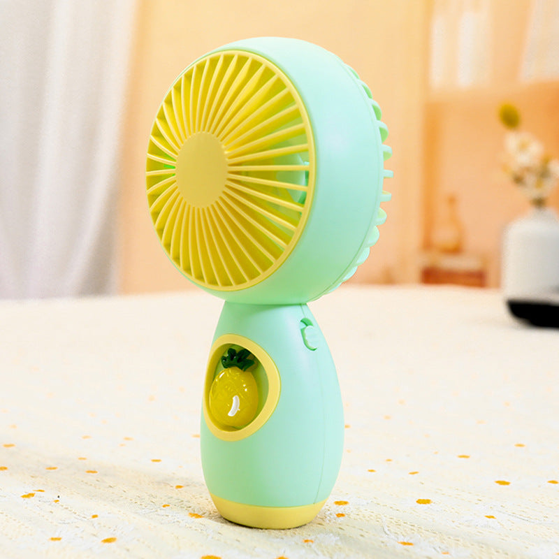 Women Portable Handheld Fan with Creative Animal Design Bowlift