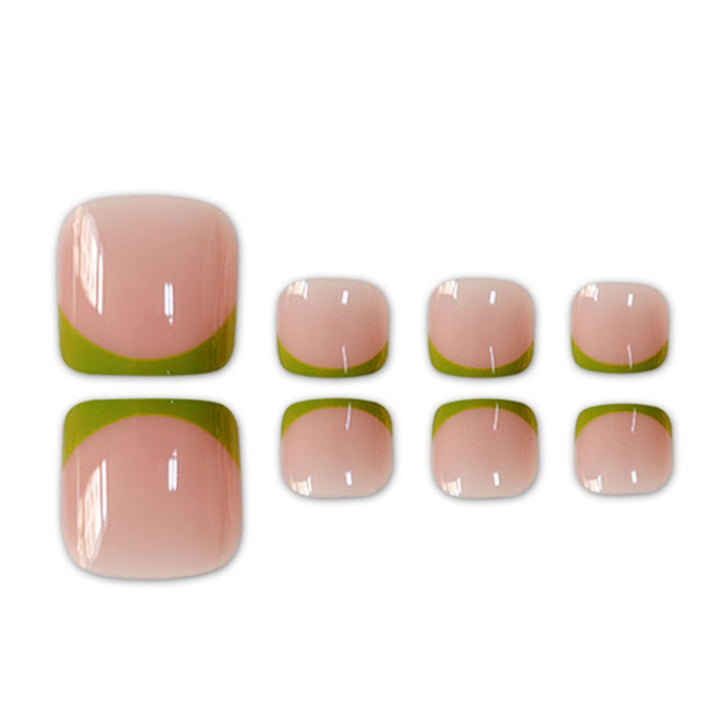 Premium French Tip Pedicure Bowlift